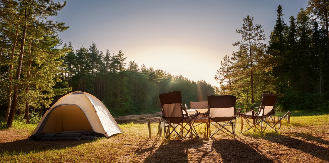 Outdoor campsite image
